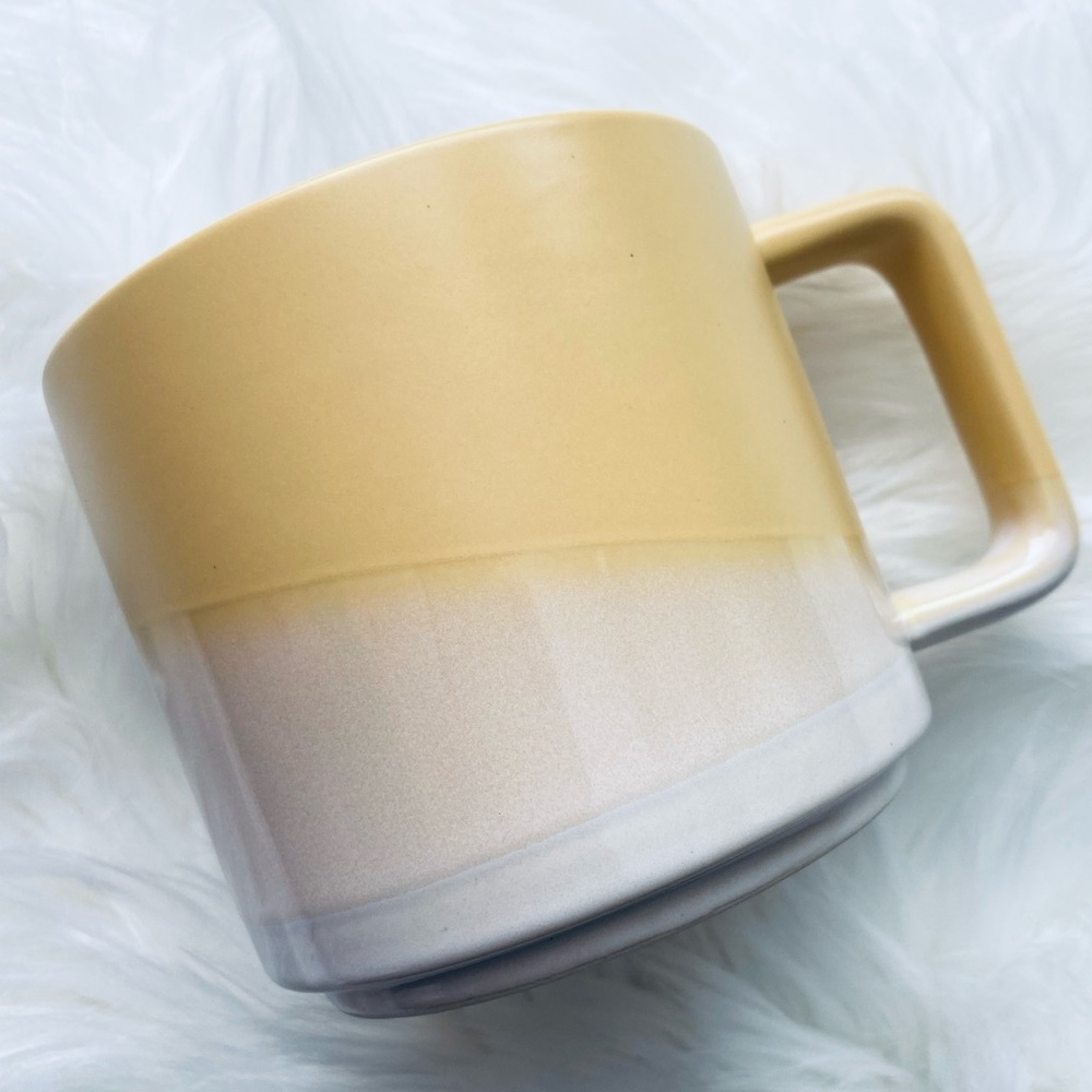 West Elm | Retired ✨ Yellow Stackable Sunset Mug - Picture 4 of 7